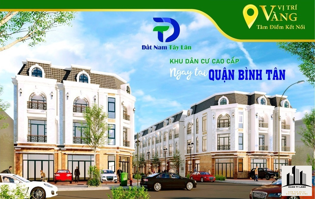 Hình ảnh thực tế  KDC Đất Nam Tây Lân